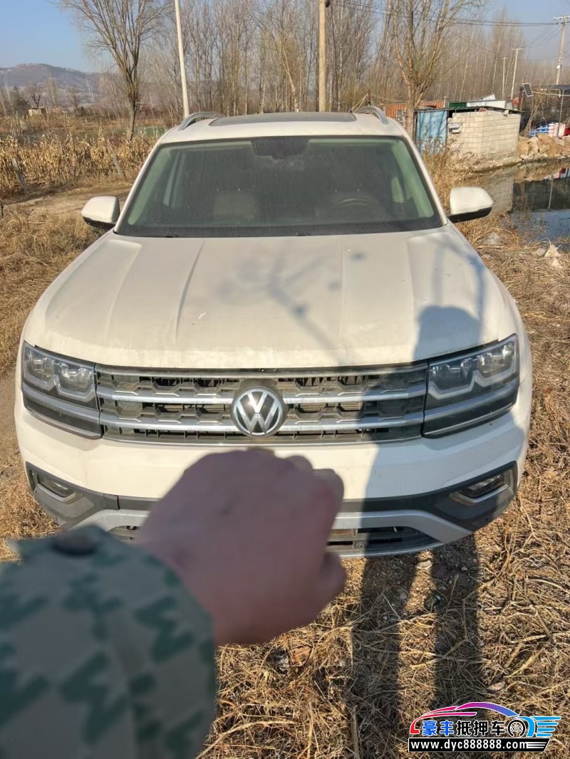 17年大众途昂SUV抵押车出售