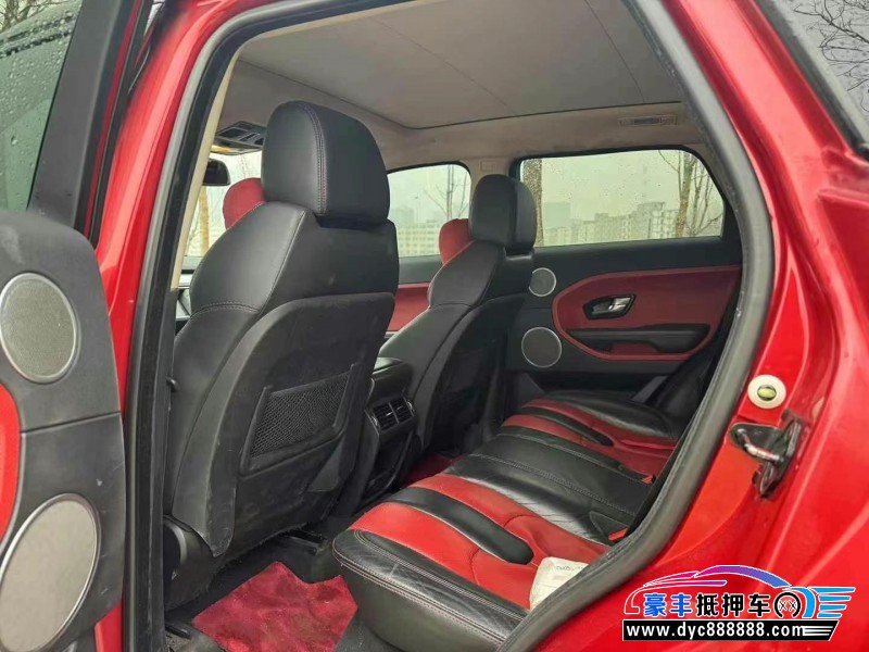 12年路虎揽胜极光SUV抵押车出售