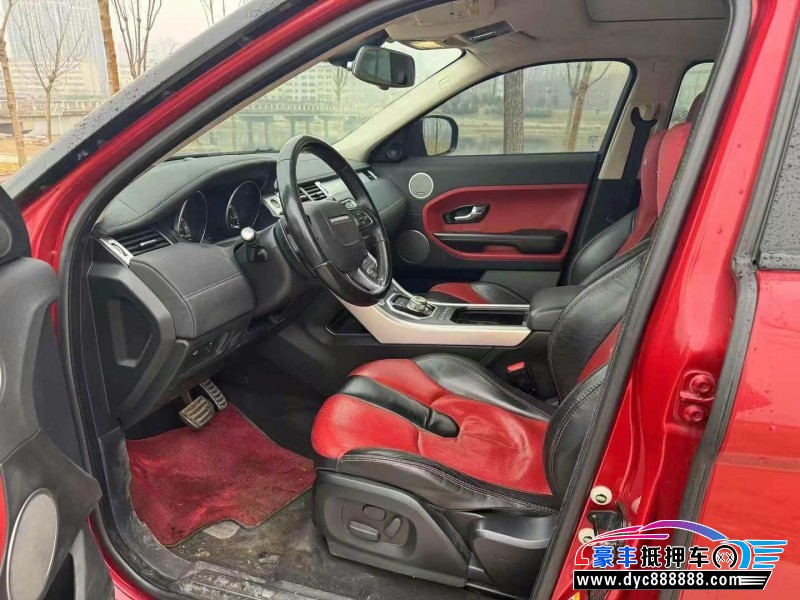 12年路虎揽胜极光SUV抵押车出售