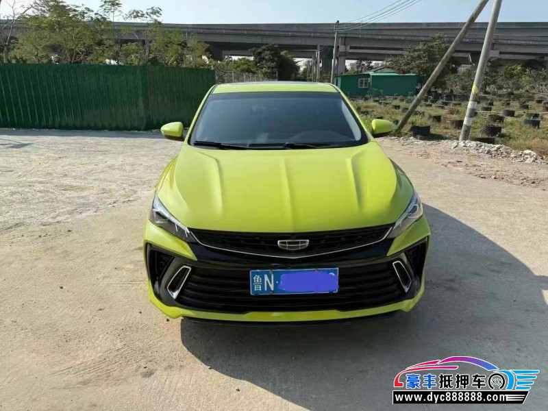 23年吉利缤瑞轿车抵押车出售