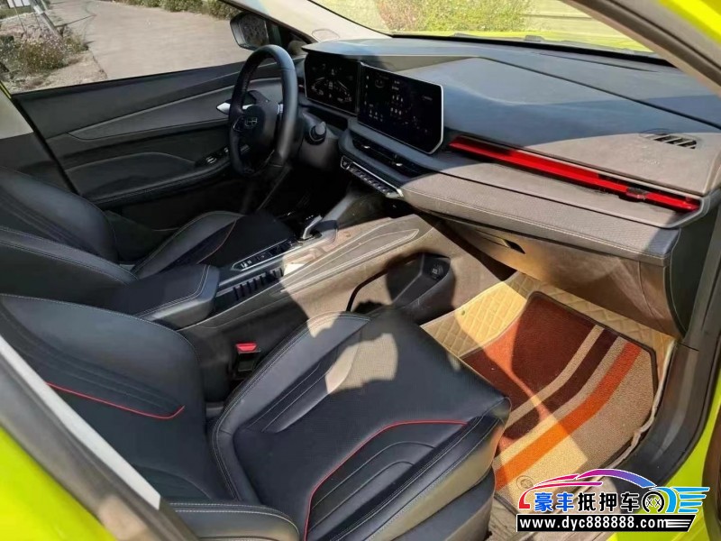 23年吉利缤瑞轿车抵押车出售