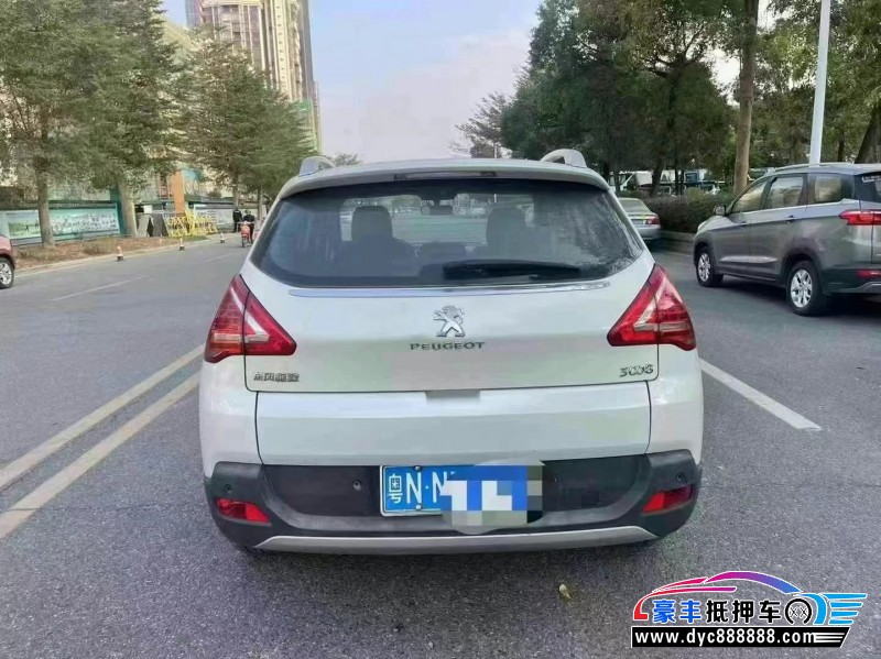 14年标致3008轿车抵押车出售