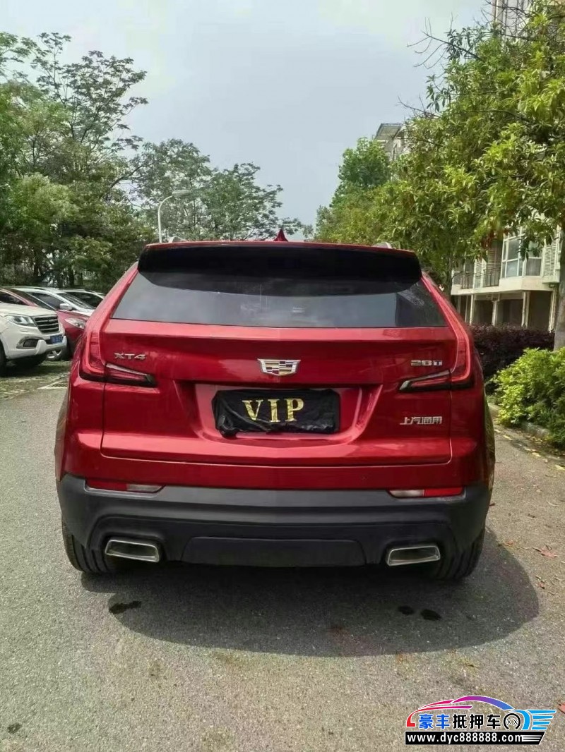 23年凯迪拉克XT4轿车抵押车出售