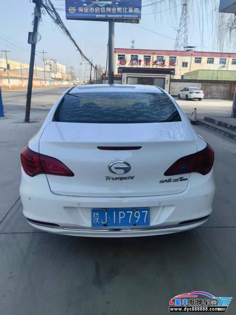 18年传祺GA6轿车抵押车出售