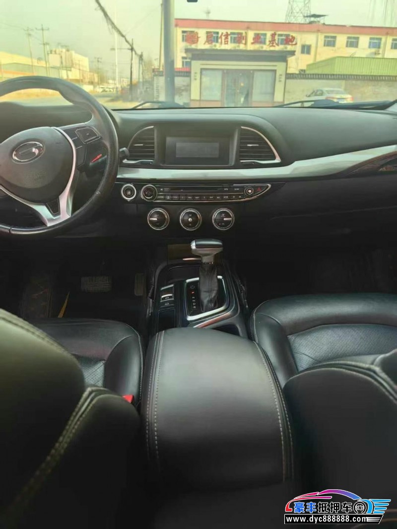 18年传祺GA6轿车抵押车出售