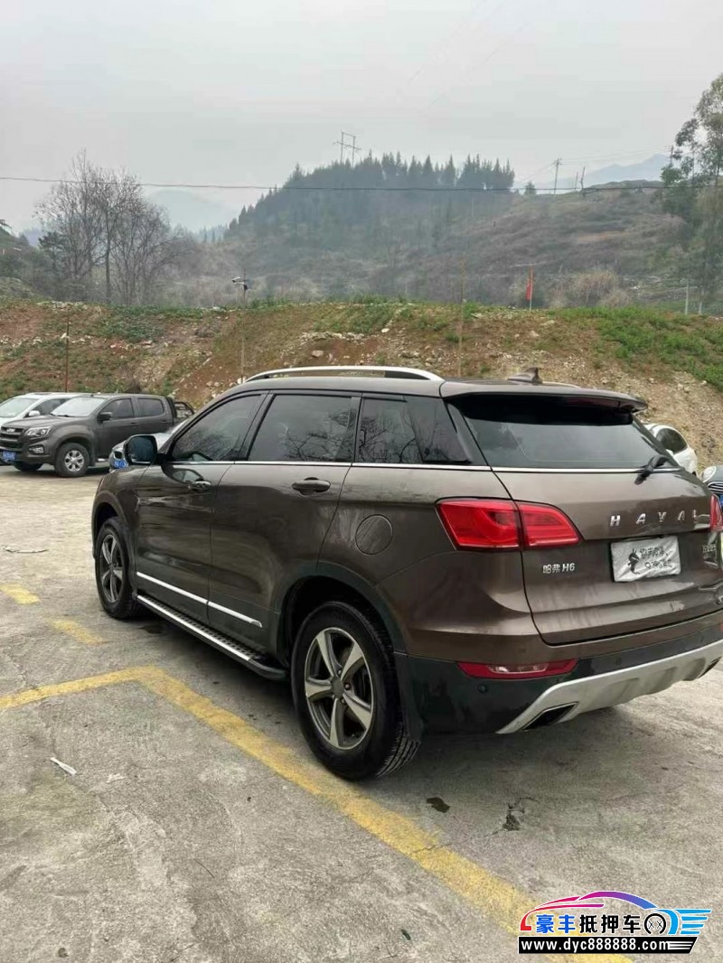 17年长城哈弗H6轿车抵押车出售