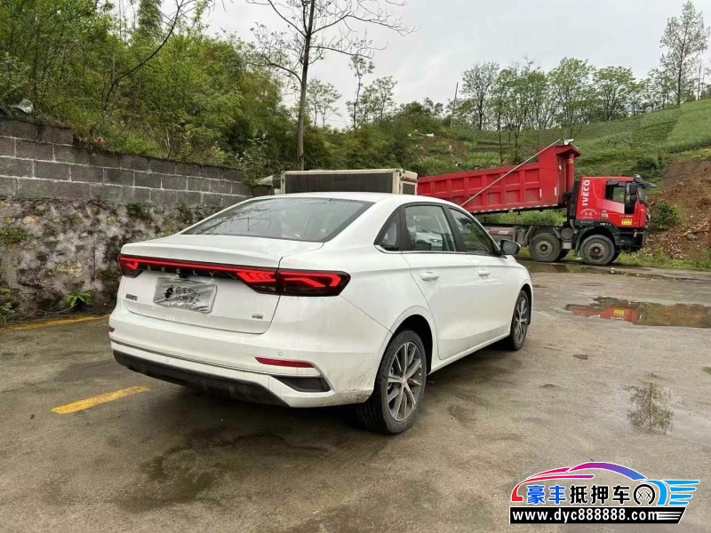 24年吉利帝豪轿车抵押车出售