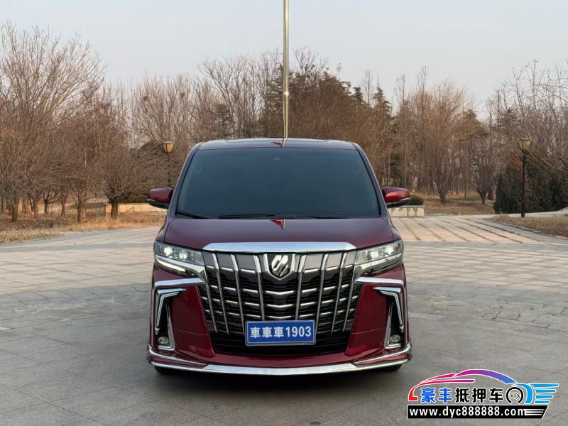 20年丰田埃尔法轿车抵押车出售