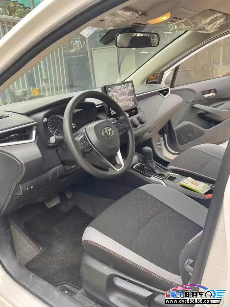 24年丰田卡罗拉轿车抵押车出售