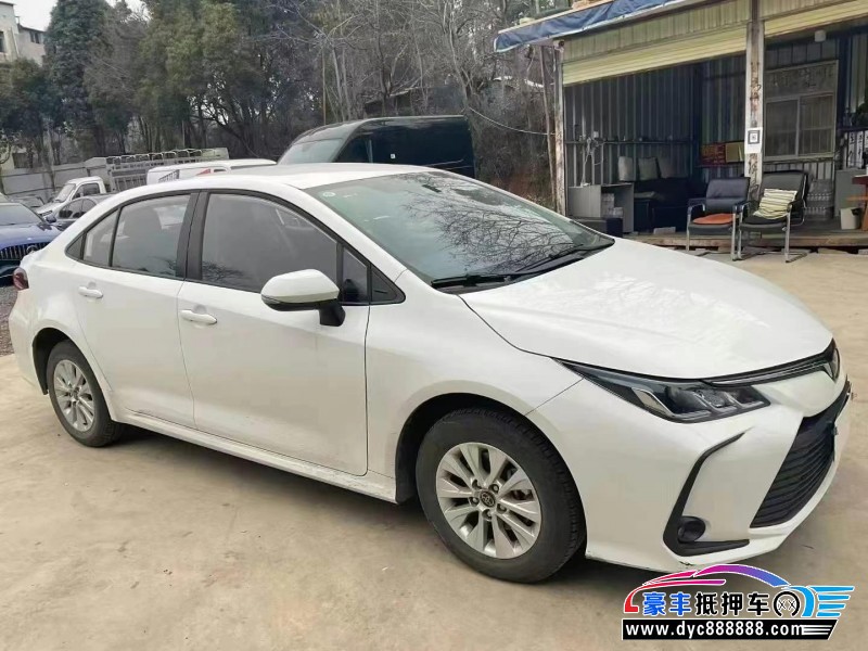 24年丰田卡罗拉轿车抵押车出售