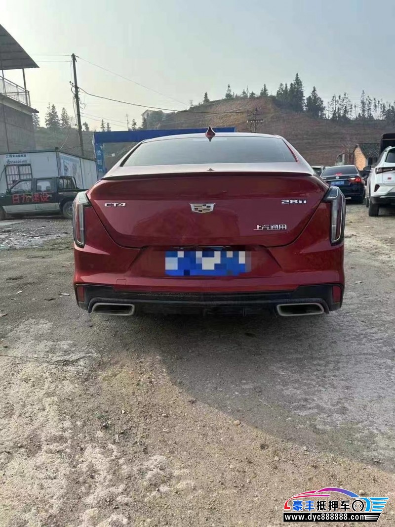 21年凯迪拉克CT4轿车抵押车出售