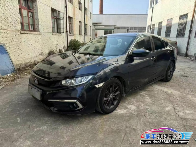 19年本田思域轿车抵押车出售