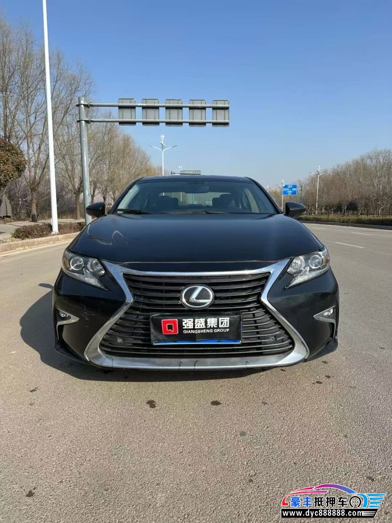 16年雷克萨斯ES轿车抵押车出售