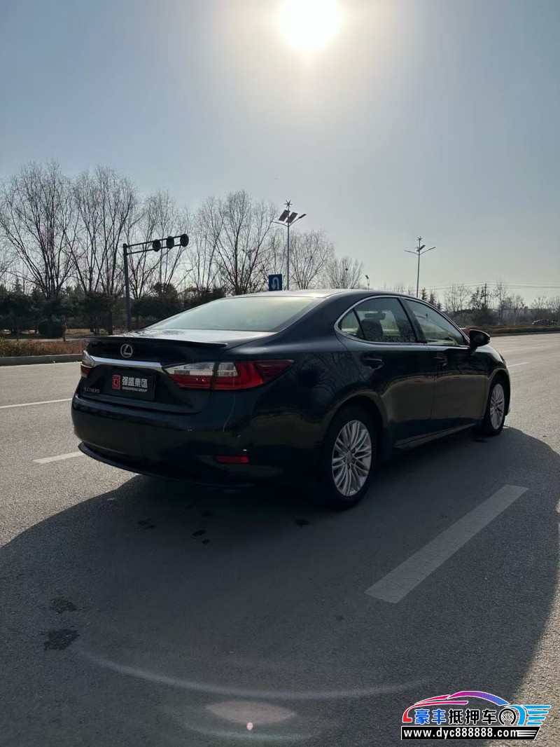 16年雷克萨斯ES轿车抵押车出售
