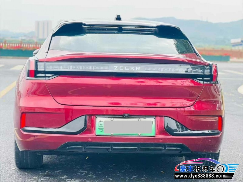 22年极氪001轿车抵押车出售