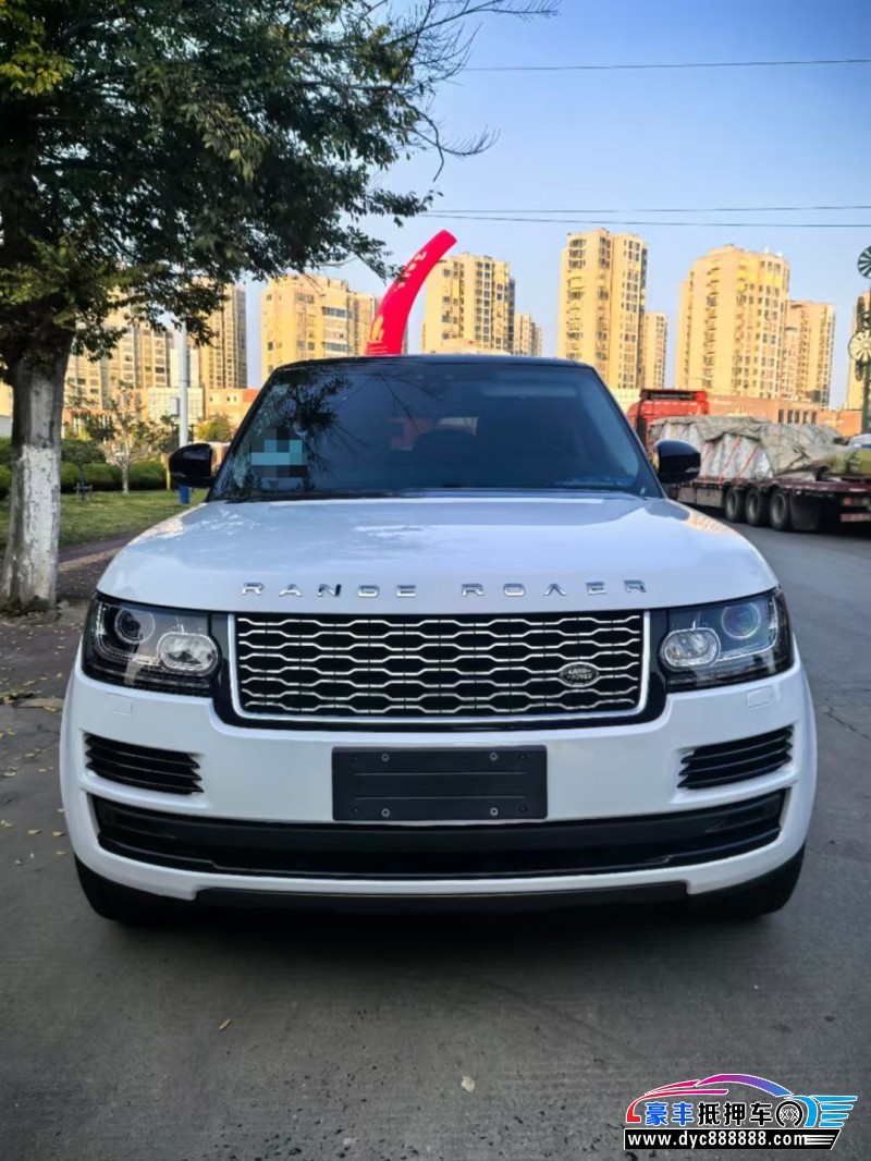 18年路虎揽胜行政轿车抵押车出售
