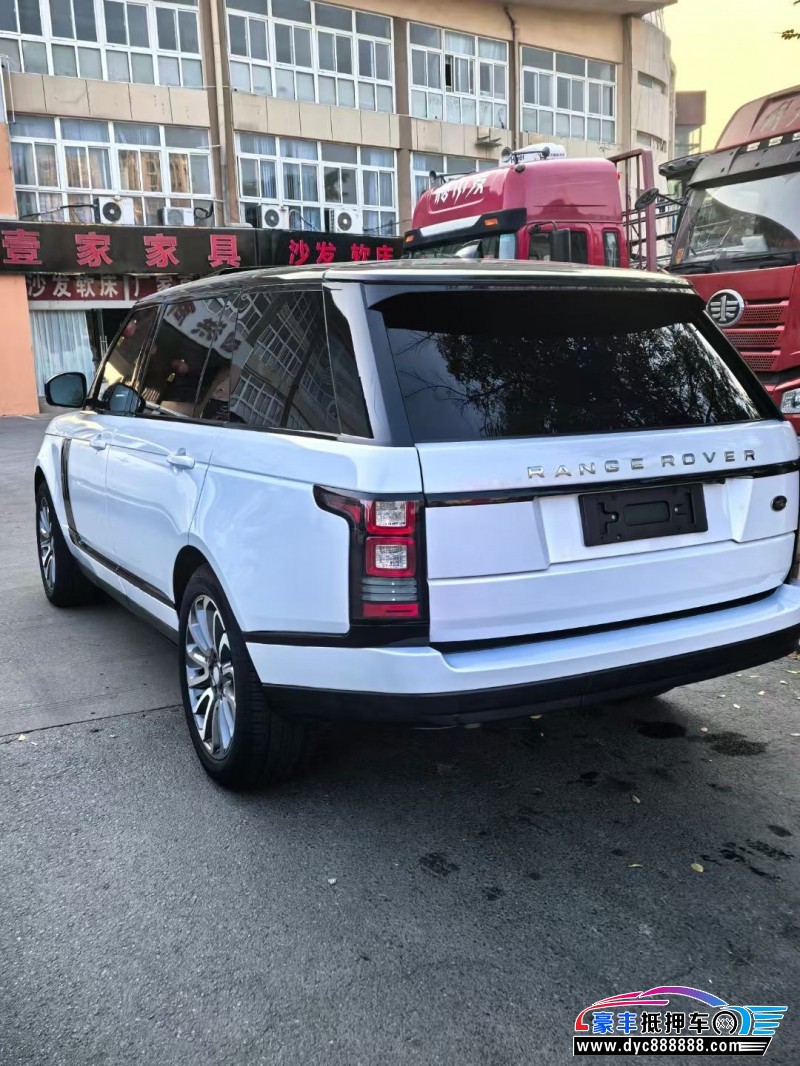 18年路虎揽胜行政轿车抵押车出售