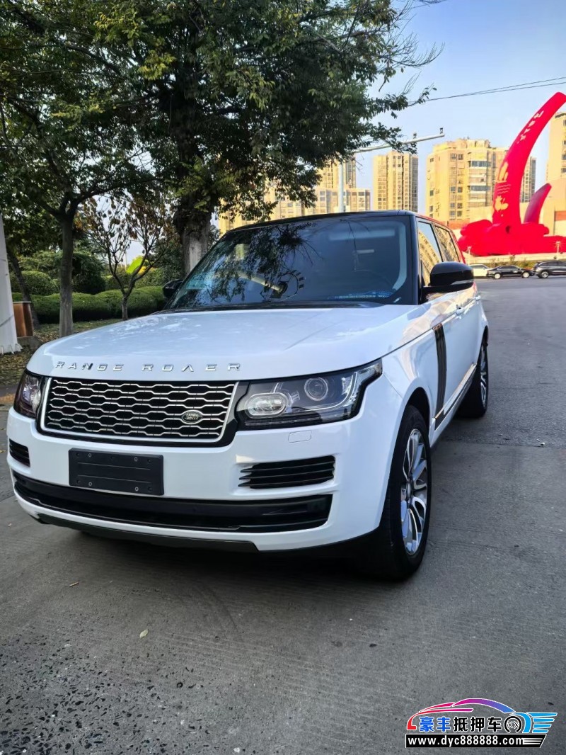18年路虎揽胜行政轿车抵押车出售