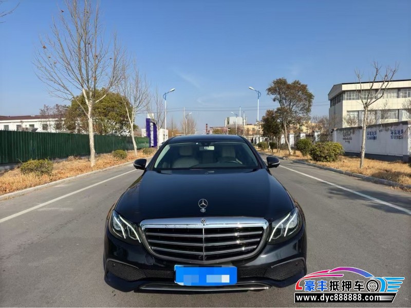 19年奔驰E轿车抵押车出售
