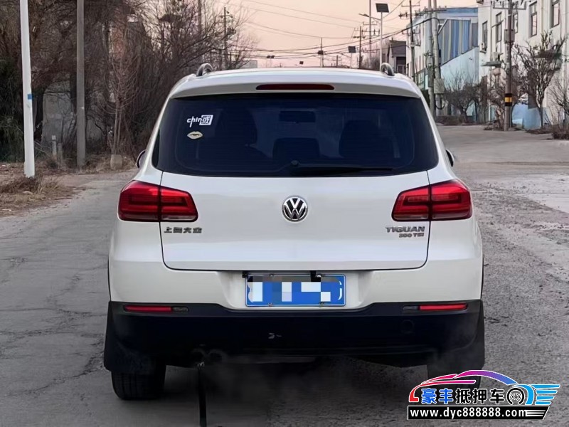 16年大众途观轿车抵押车出售