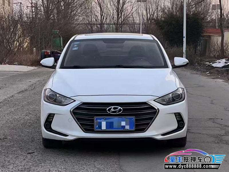 19年现代领动轿车抵押车出售