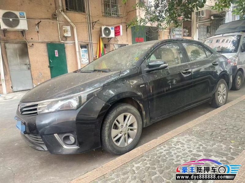 15年丰田卡罗拉轿车抵押车出售