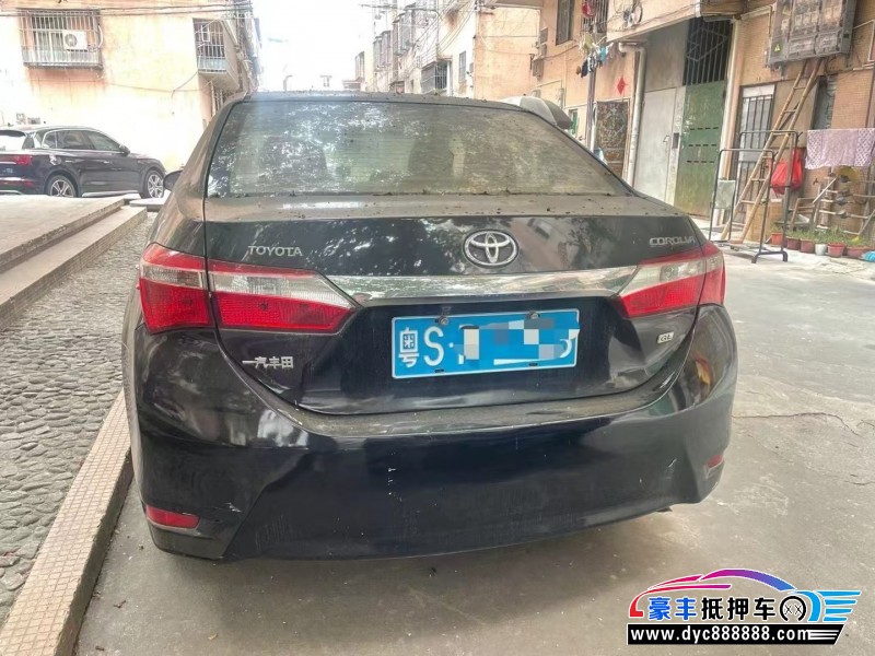 15年丰田卡罗拉轿车抵押车出售