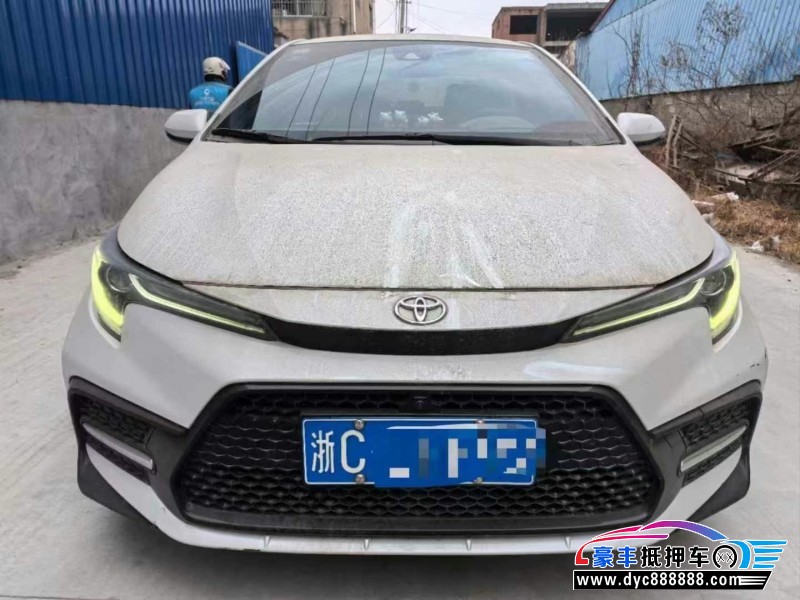 21年丰田雷凌轿车抵押车出售