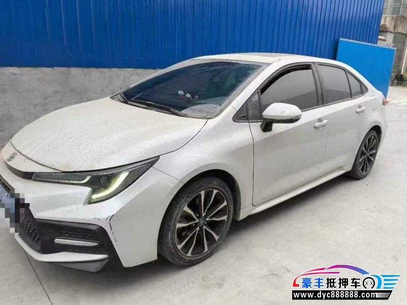 21年丰田雷凌轿车抵押车出售