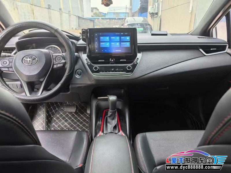 21年丰田雷凌轿车抵押车出售