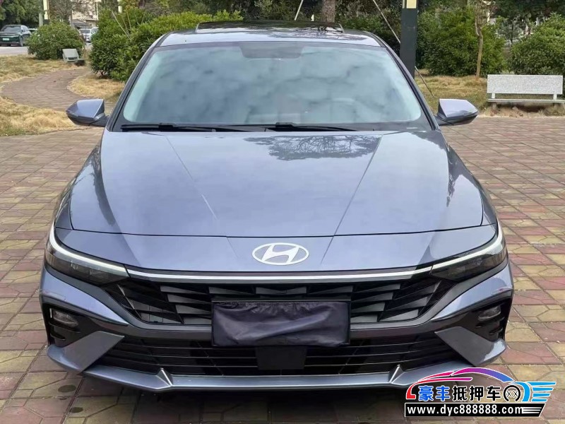 23年现代伊兰特轿车抵押车出售