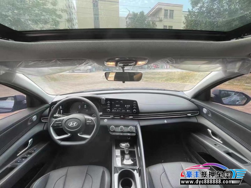 23年现代伊兰特轿车抵押车出售