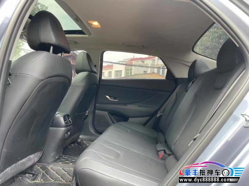 23年现代伊兰特轿车抵押车出售