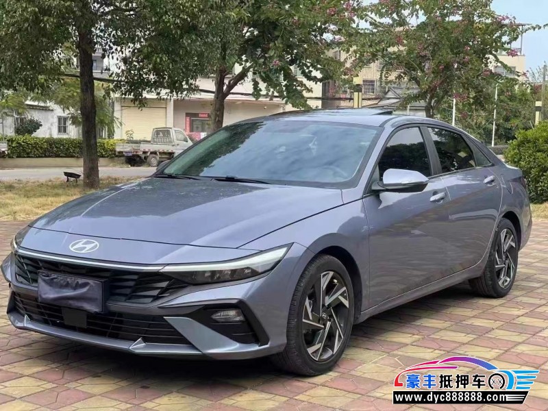 23年现代伊兰特轿车抵押车出售