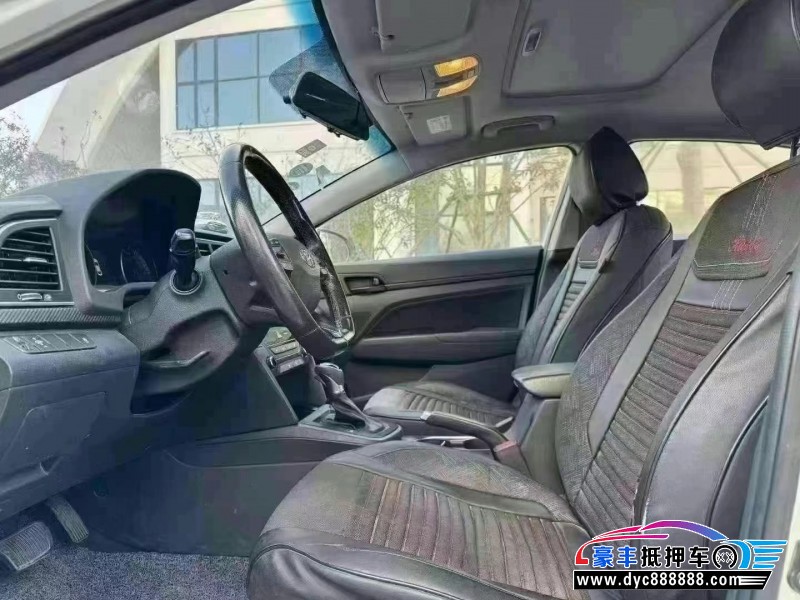 19年现代领动轿车抵押车出售