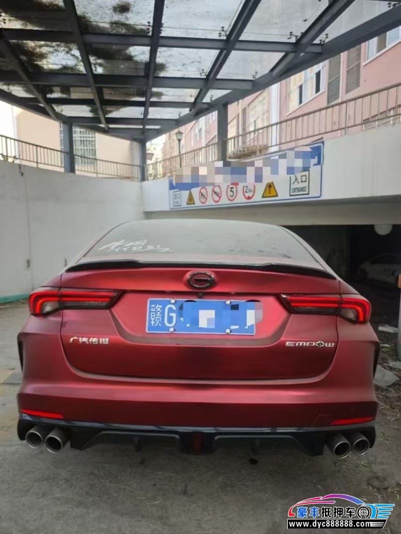 22年传祺影豹轿车抵押车出售