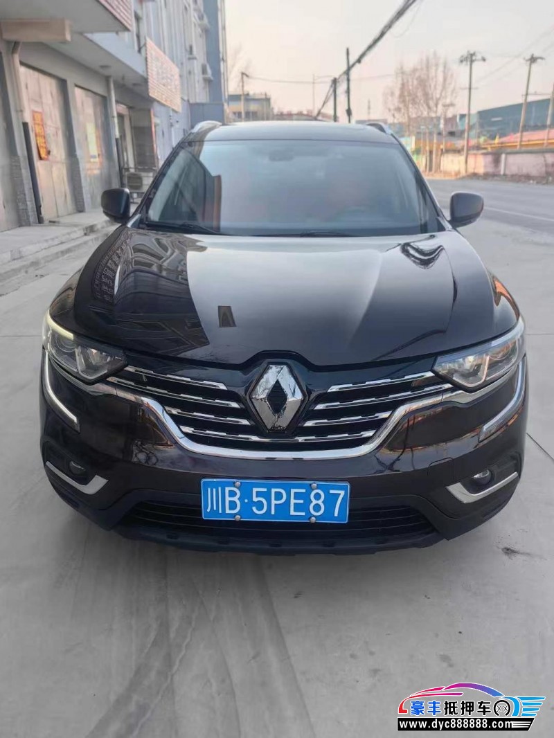 16年雷诺科雷傲轿车抵押车出售