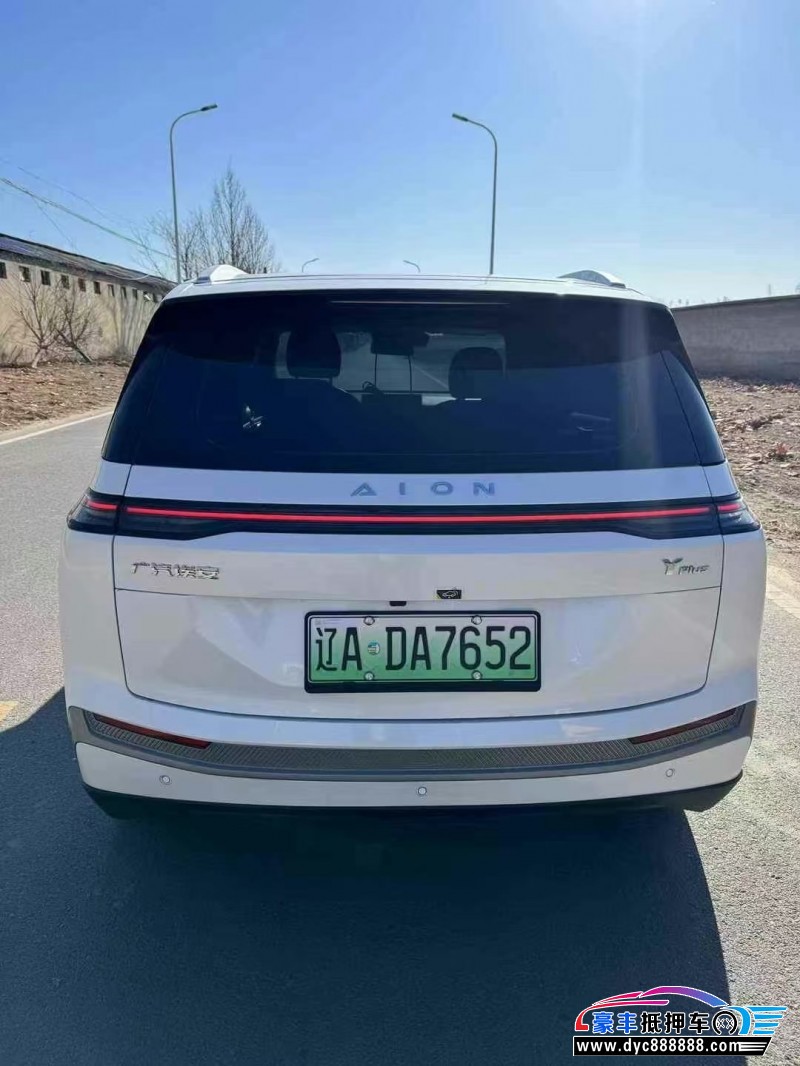 23年埃安Y80轿车抵押车出售