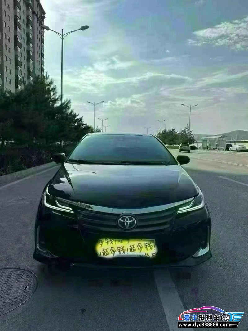 22年丰田亚洲狮轿车抵押车出售