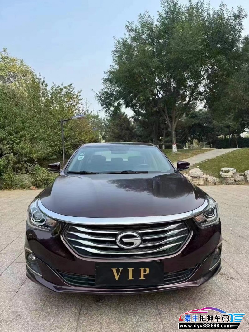 17年传祺GA6轿车抵押车出售