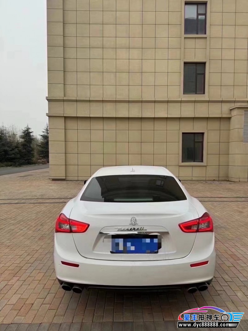 16年玛莎拉蒂Ghibli轿车抵押车出售