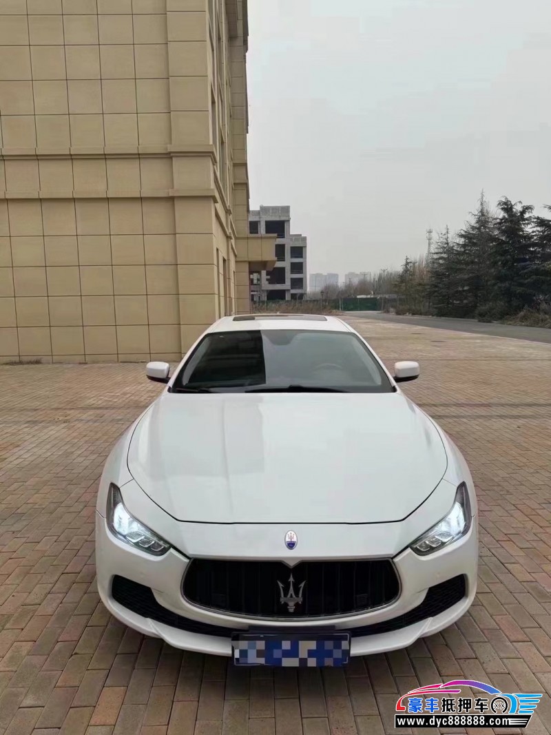 16年玛莎拉蒂Ghibli轿车抵押车出售