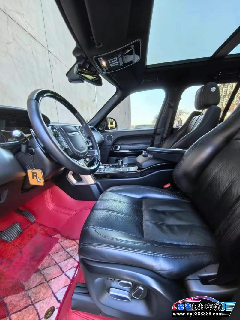 16年路虎揽胜行政轿车抵押车出售