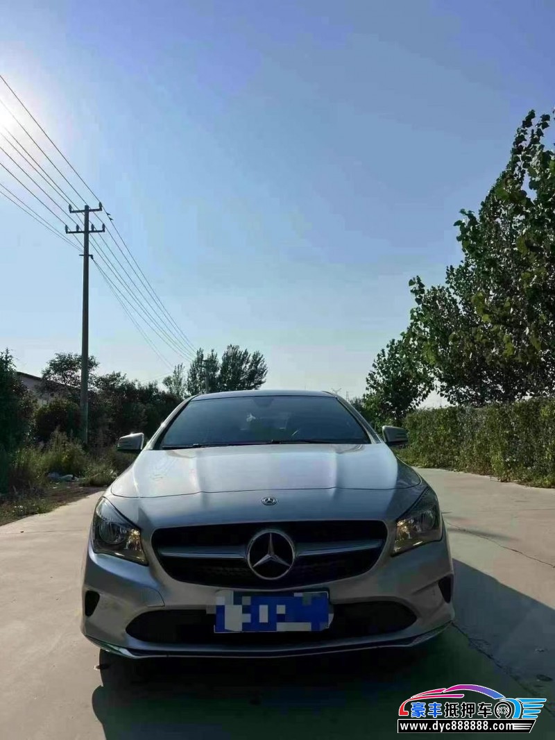 19年奔驰CLA轿车抵押车出售