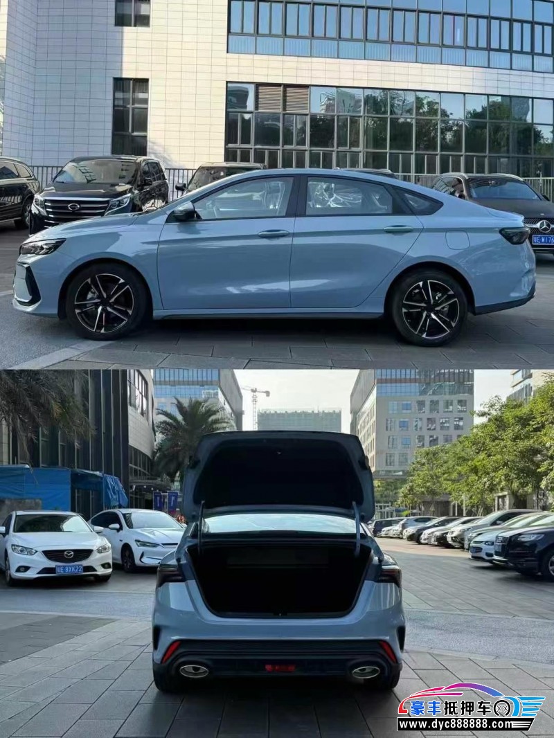 24年吉利缤瑞轿车抵押车出售