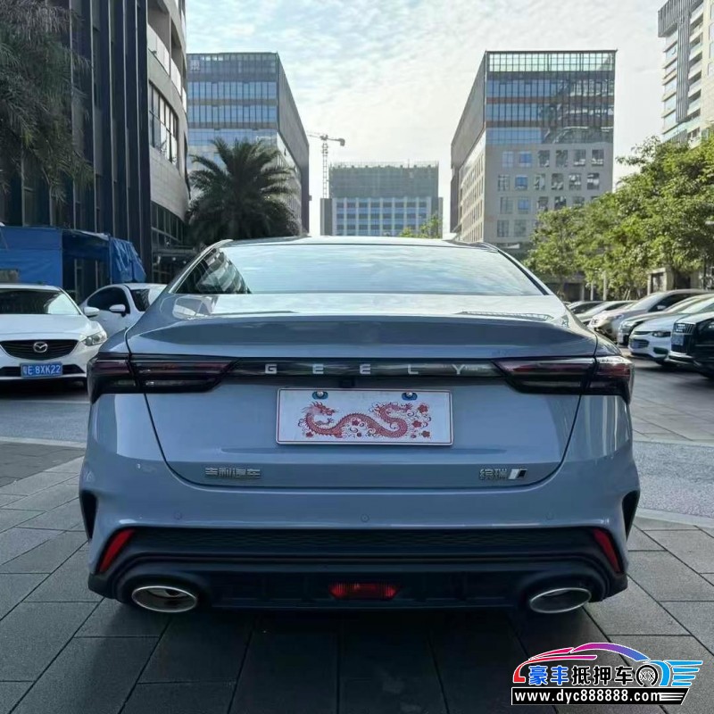 24年吉利缤瑞轿车抵押车出售