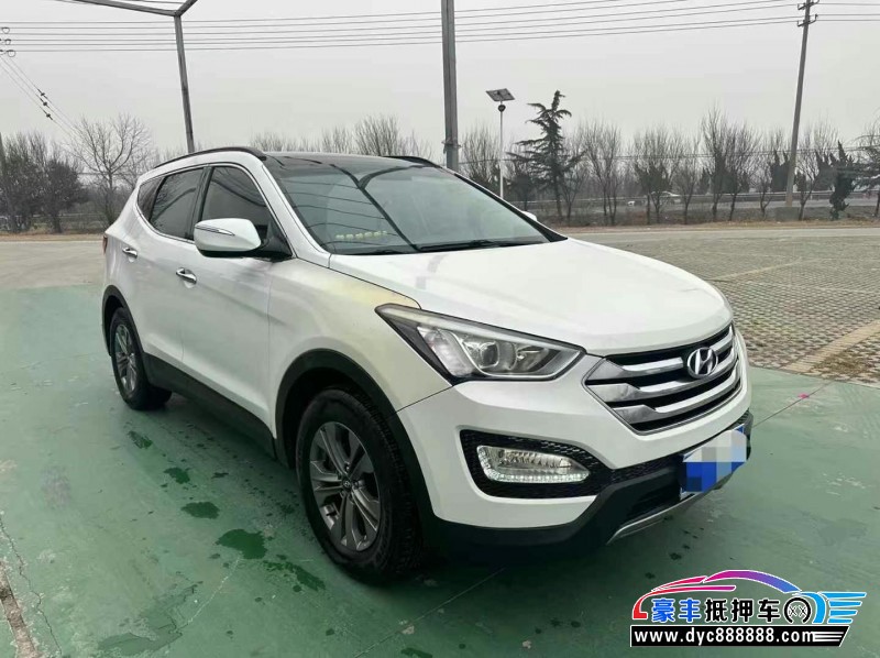 15年现代新胜达轿车抵押车出售