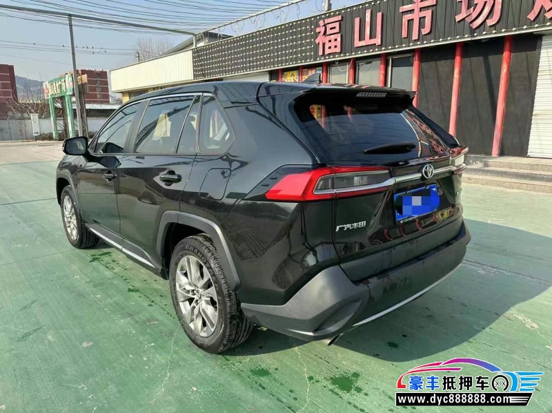 21年丰田威兰达轿车抵押车出售