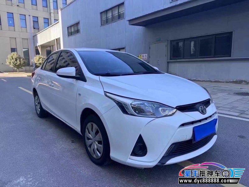 19年丰田威驰轿车抵押车出售