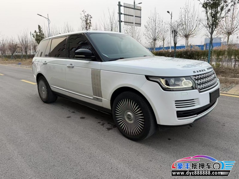 19年路虎揽胜行政SUV抵押车出售